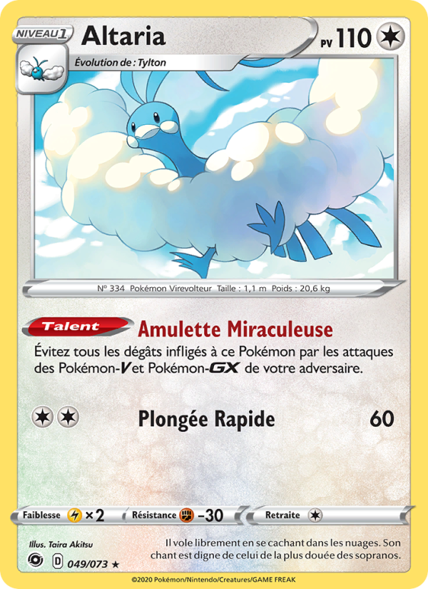 Altaria 49 — Weg des Champs (French Pokémon TCG card)