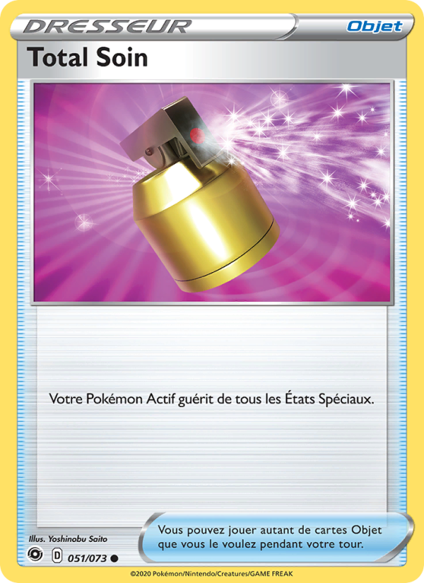 Total Soin 51 — Weg des Champs (French Pokémon TCG card)