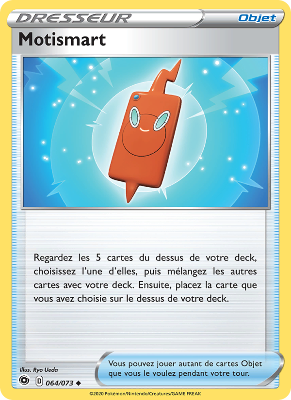 Motismart 64 — Weg des Champs (French Pokémon TCG card)