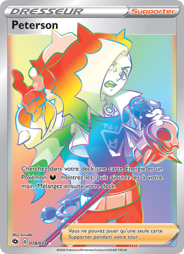 Peterson 78 — Weg des Champs (French Pokémon TCG card)