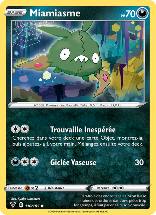 Miamiasme 110 — Vivid Voltage (French Pokémon TCG card)