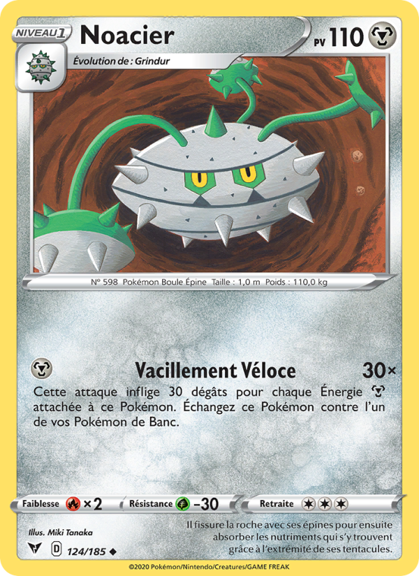 Noacier 124 — Vivid Voltage (French Pokémon TCG card)