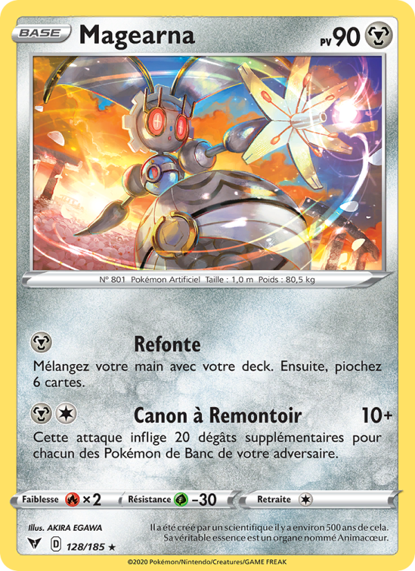 Magearna 128 — Vivid Voltage (French Pokémon TCG card)