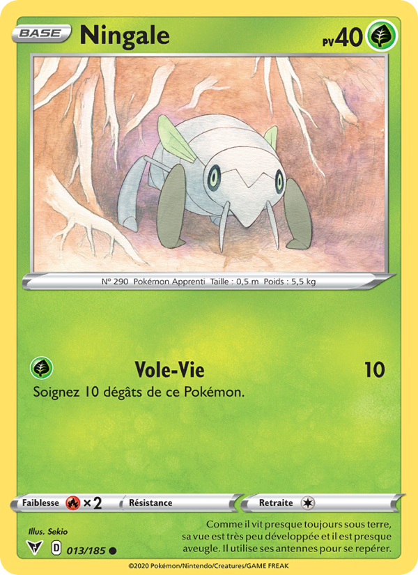 Ningale 13 — Vivid Voltage (French Pokémon TCG card)