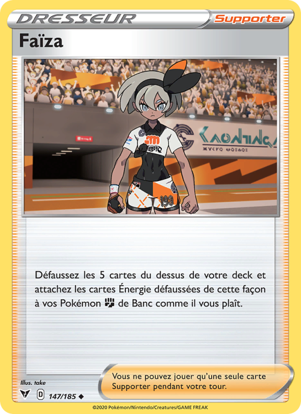 Faïza 147 — Vivid Voltage (French Pokémon TCG card)