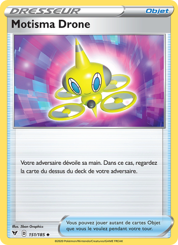 Motisma Drone 151 — Vivid Voltage (French Pokémon TCG card)