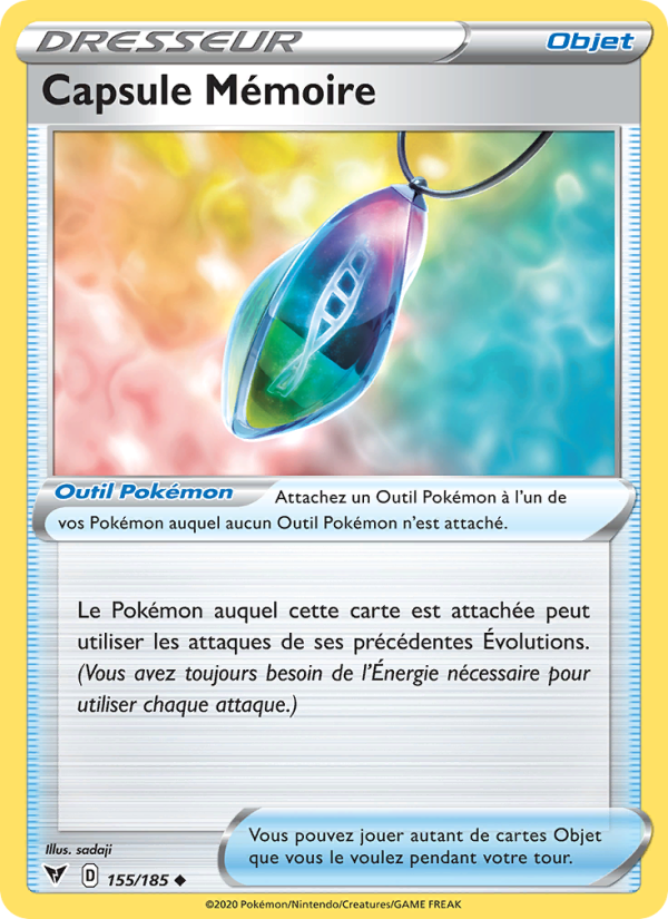 Capsule Mémoire 155 — Vivid Voltage (French Pokémon TCG card)