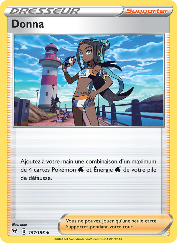 Donna 157 — Vivid Voltage (French Pokémon TCG card)