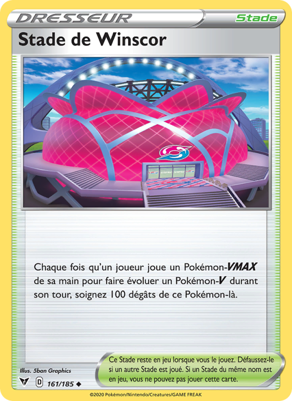 Stade de Winscor 161 — Vivid Voltage (French Pokémon TCG card)