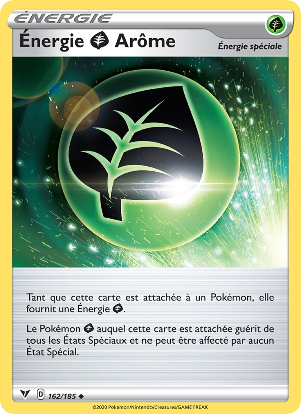 Énergie Grass Arôme 162 — Vivid Voltage (French Pokémon TCG card)