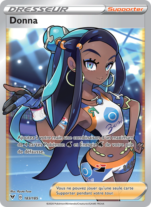 Donna 183 — Vivid Voltage (French Pokémon TCG card)