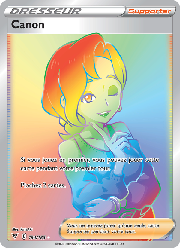 Canon 194 — Vivid Voltage (French Pokémon TCG card)