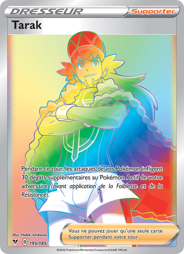 Tarak 195 — Vivid Voltage (French Pokémon TCG card)