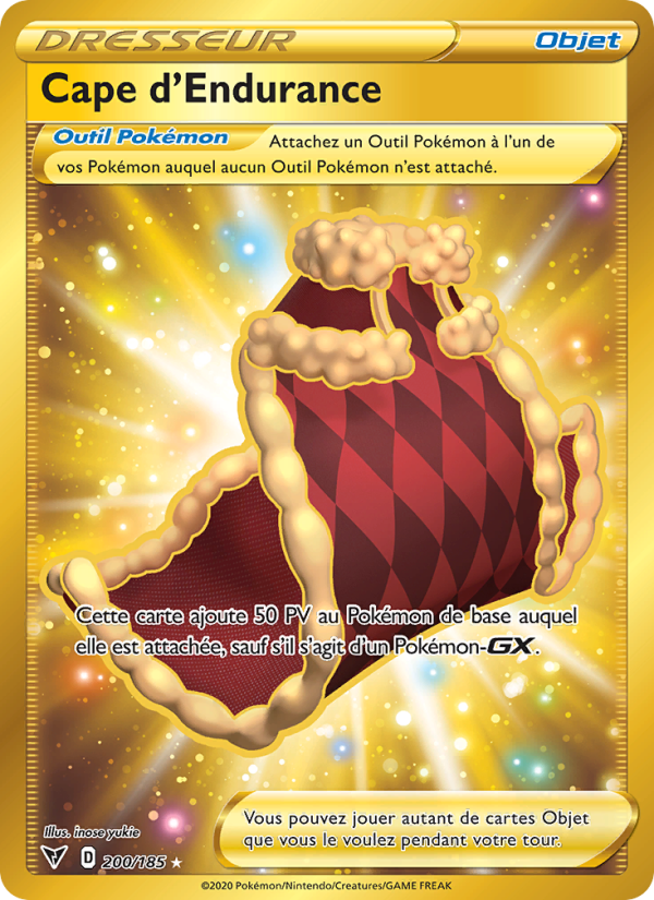 Cape d'Endurance 200 — Vivid Voltage (French Pokémon TCG card)