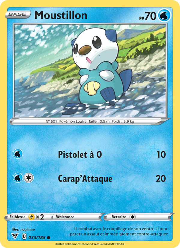 Moustillon 33 — Vivid Voltage (French Pokémon TCG card)