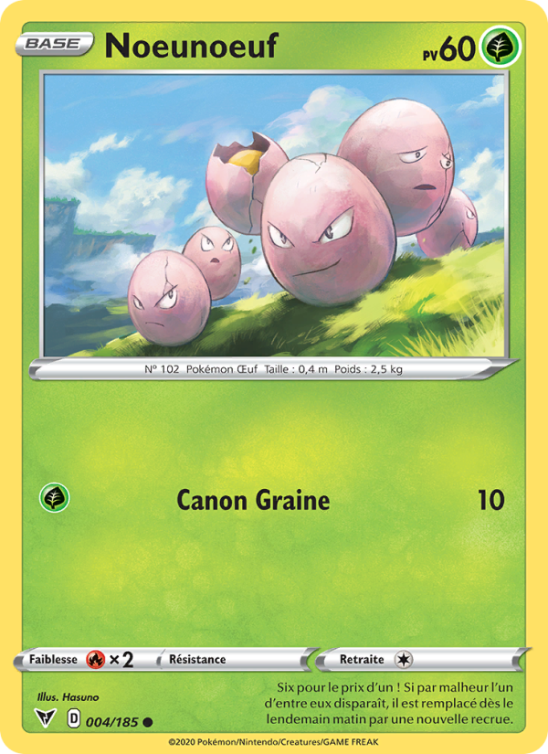 Noeunoeuf 4 — Vivid Voltage (French Pokémon TCG card)