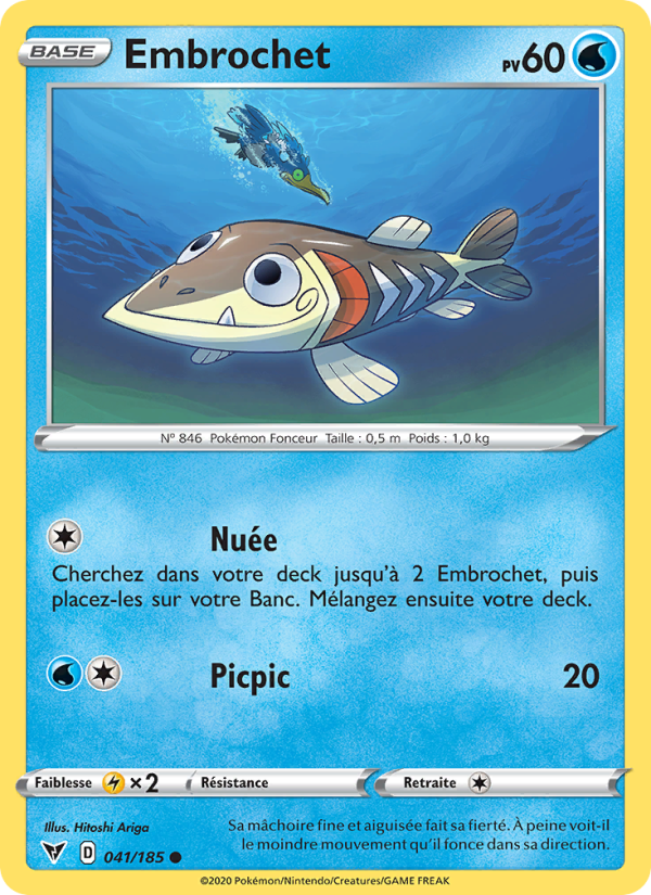 Embrochet 41 — Vivid Voltage (French Pokémon TCG card)