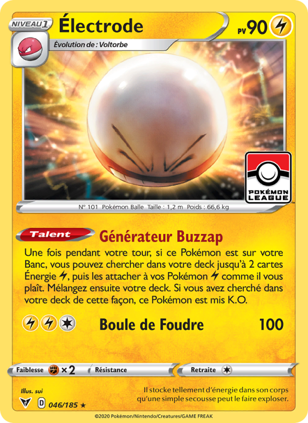 Électrode 46 — Vivid Voltage (French Pokémon TCG card)