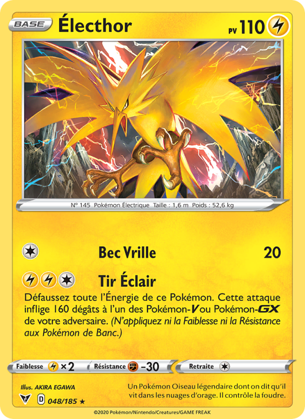 Électhor 48 — Vivid Voltage (French Pokémon TCG card)