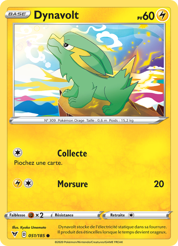 Dynavolt 51 — Vivid Voltage (French Pokémon TCG card)