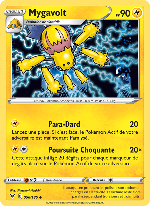 Mygavolt 56 — Vivid Voltage (French Pokémon TCG card)