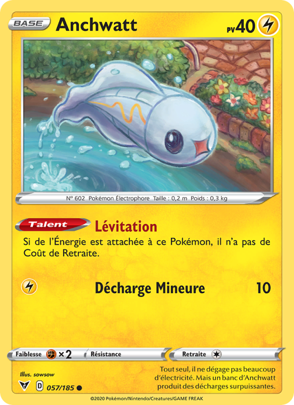 Anchwatt 57 — Vivid Voltage (French Pokémon TCG card)