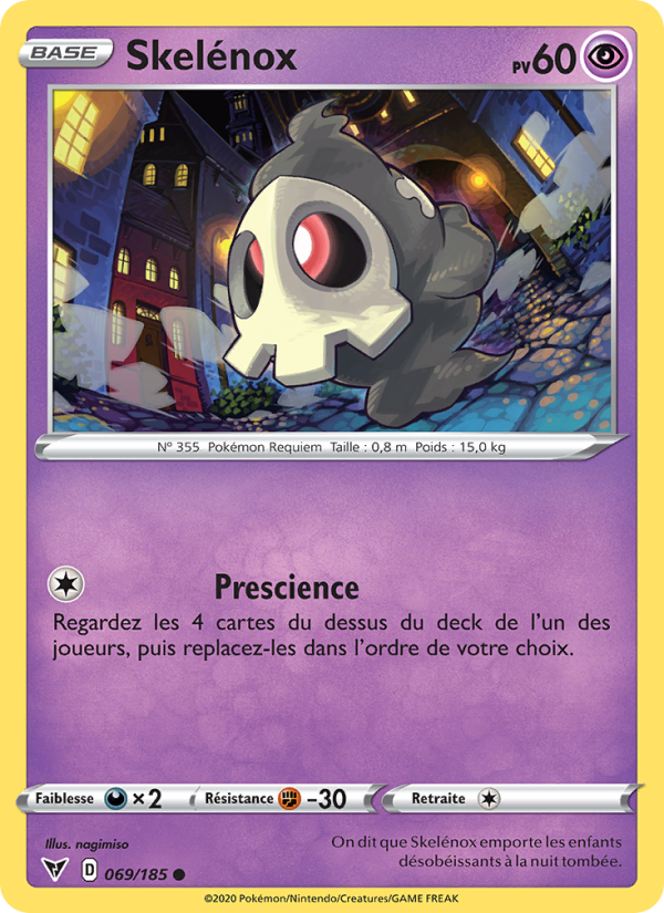 Skelénox 69 — Vivid Voltage (French Pokémon TCG card)