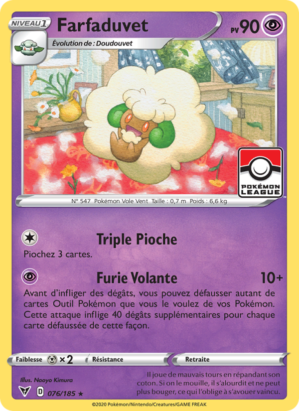 Farfaduvet 76 — Vivid Voltage (French Pokémon TCG card)
