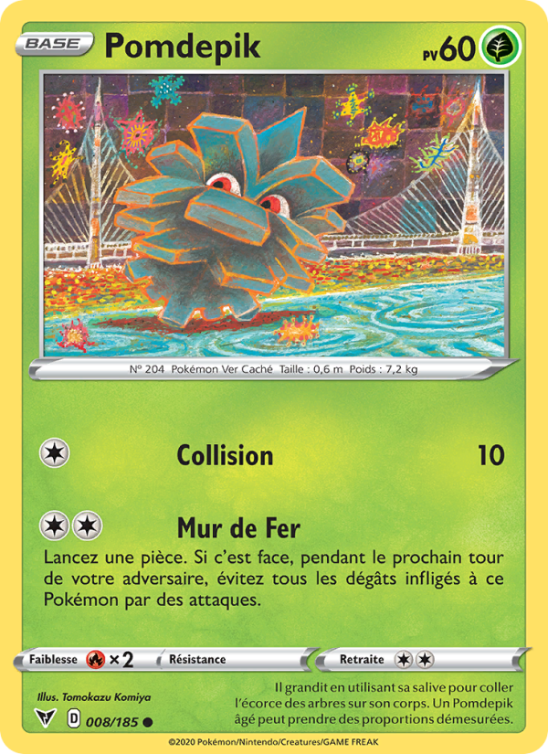 Pomdepik 8 — Vivid Voltage (French Pokémon TCG card)