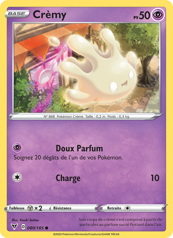 Crèmy 80 — Vivid Voltage (French Pokémon TCG card)