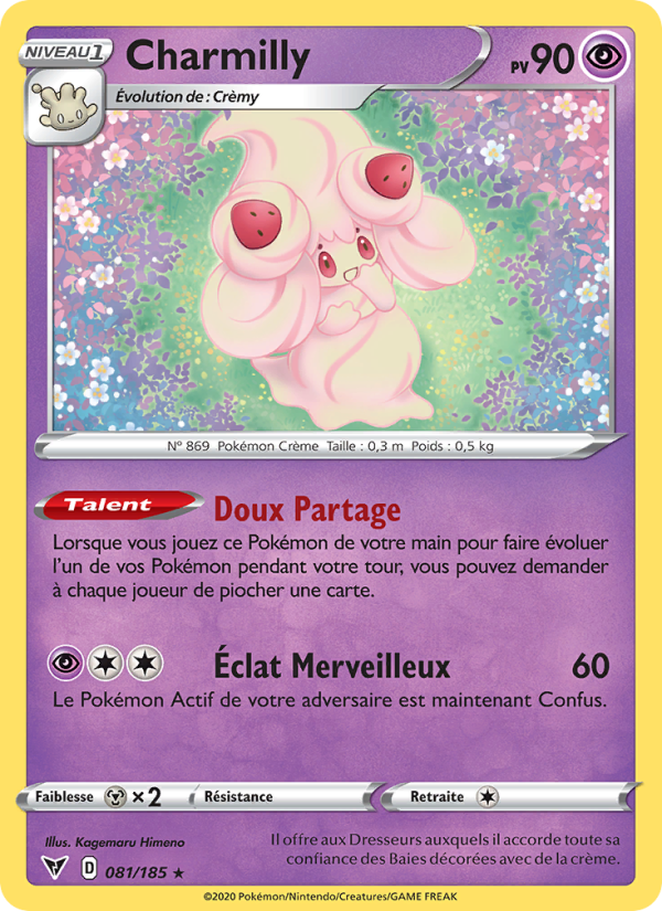Charmilly 81 — Vivid Voltage (French Pokémon TCG card)