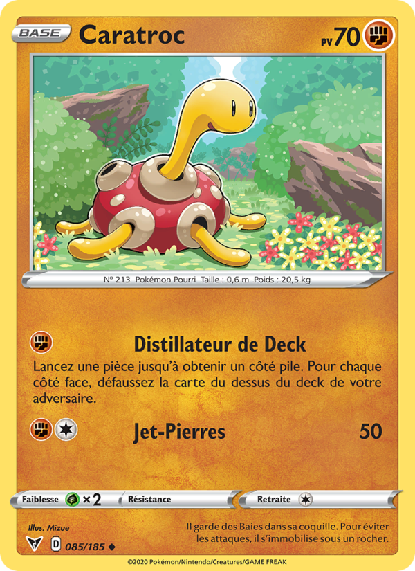 Caratroc 85 — Vivid Voltage (French Pokémon TCG card)