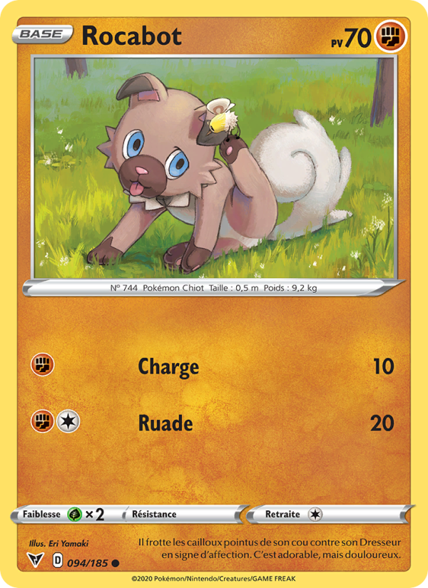 Rocabot 94 — Vivid Voltage (French Pokémon TCG card)