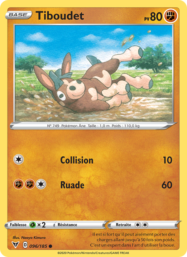 Tiboudet 96 — Vivid Voltage (French Pokémon TCG card)