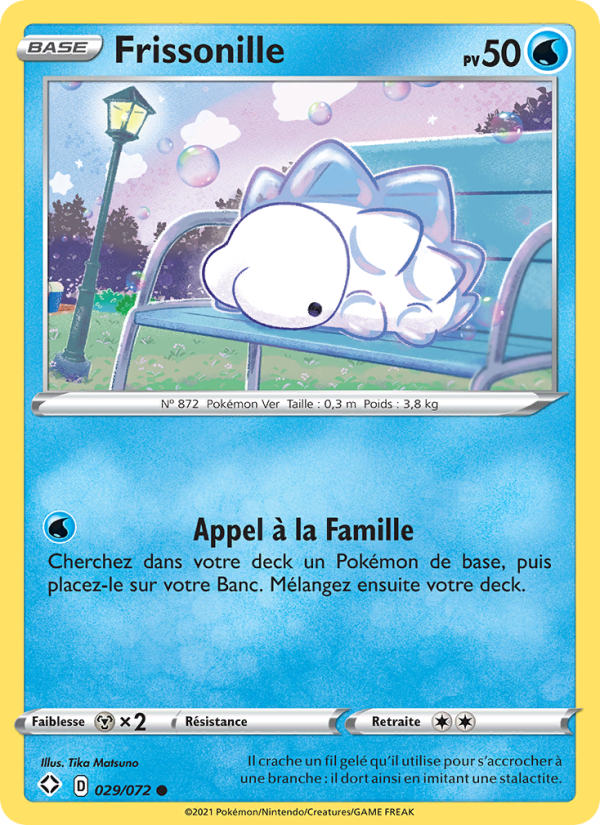 Frissonille 29 — Glänzendes Schicksal (French Pokémon TCG card)