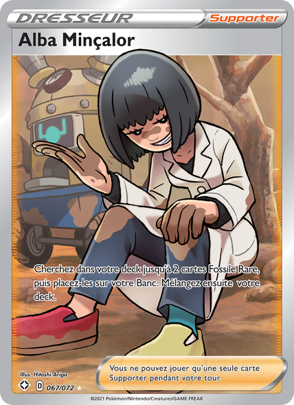 Alba Minçalor 67 — Glänzendes Schicksal (French Pokémon TCG card)