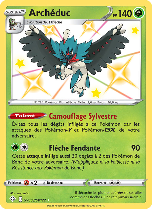 Archéduc SV003 — Glänzendes Schicksal (French Pokémon TCG card)