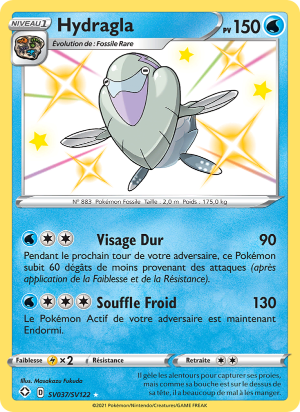 Hydragla SV037 — Glänzendes Schicksal (French Pokémon TCG card)