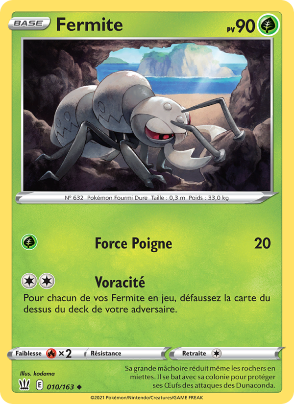Fermite 10 — Battle Styles (French Pokémon TCG card)