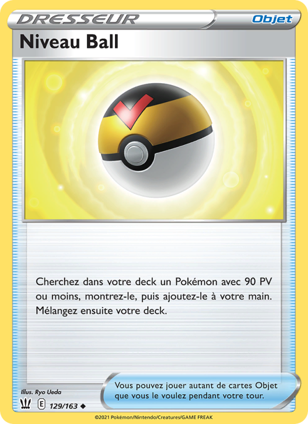 Niveau Ball 129 — Battle Styles (French Pokémon TCG card)