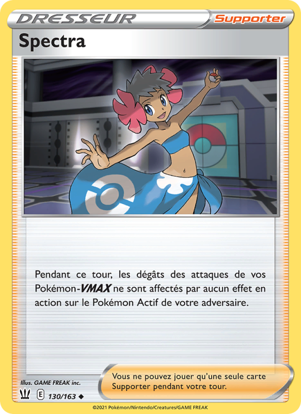 Spectra 130 — Battle Styles (French Pokémon TCG card)
