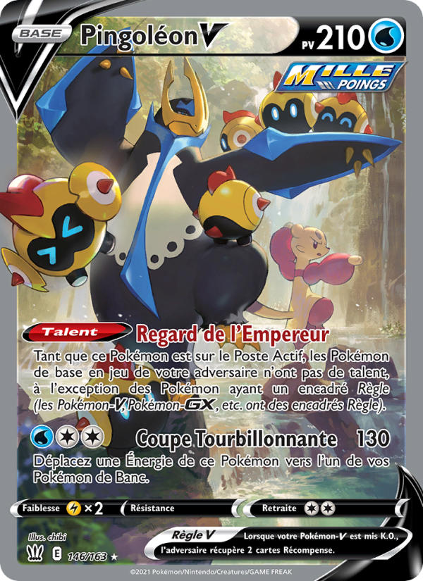 Pingoléon V 146 — Battle Styles (French Pokémon TCG card)