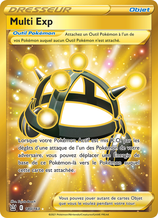 Multi Exp 180 — Battle Styles (French Pokémon TCG card)