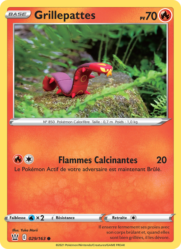 Grillepattes 29 — Battle Styles (French Pokémon TCG card)