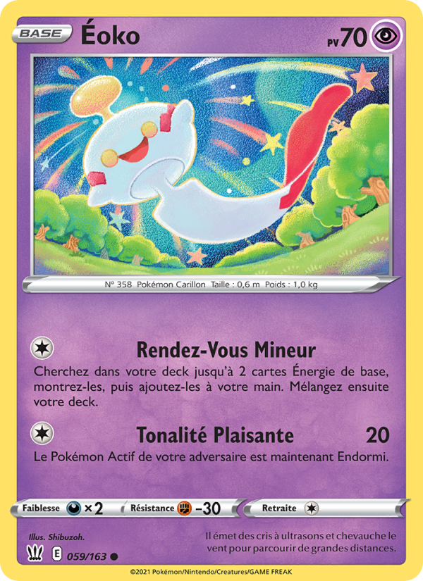 Éoko 59 — Battle Styles (French Pokémon TCG card)