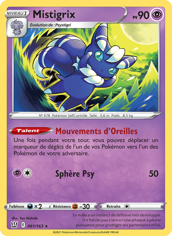 Mistigrix 61 — Battle Styles (French Pokémon TCG card)