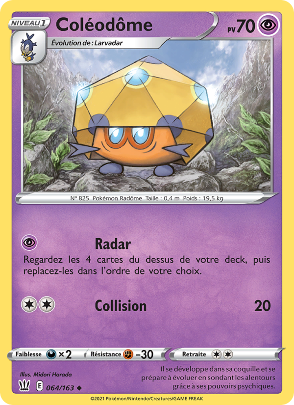 Coléodôme 64 — Battle Styles (French Pokémon TCG card)