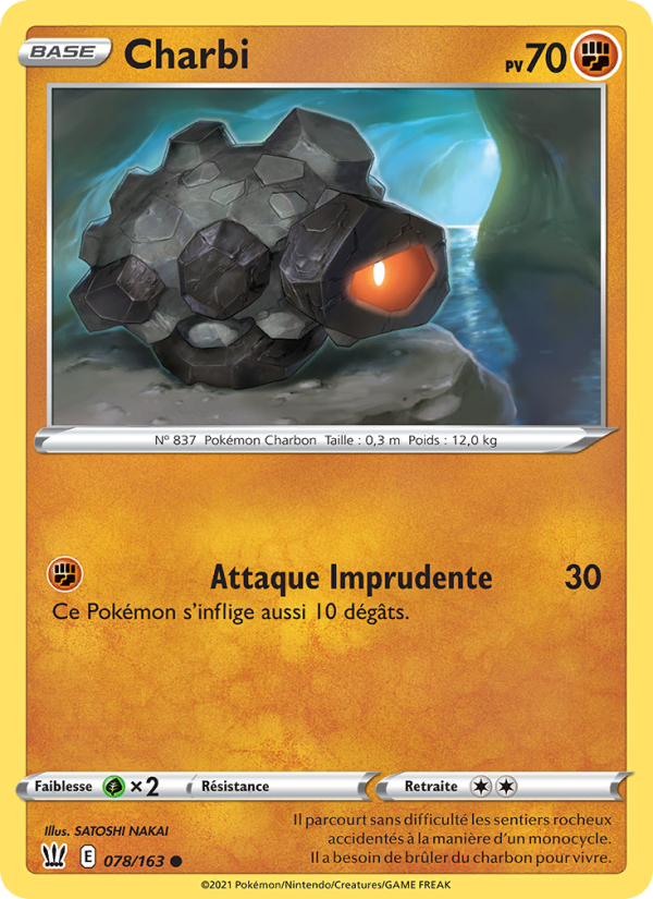 Charbi 78 — Battle Styles (French Pokémon TCG card)