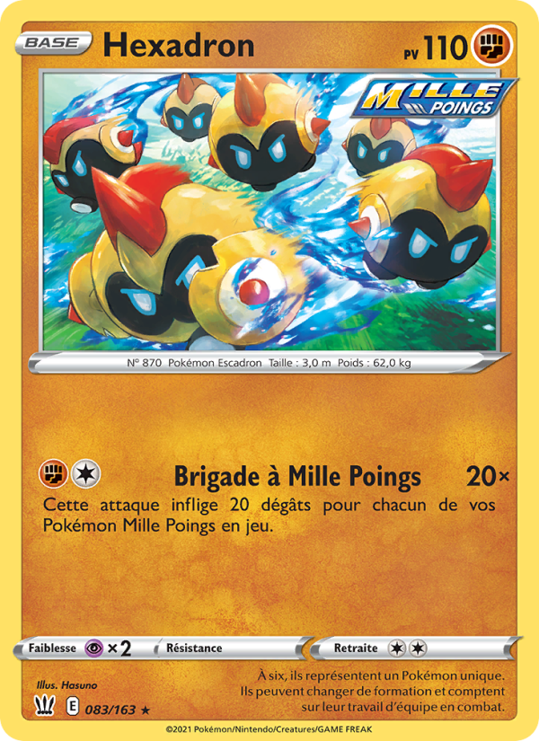 Hexadron 83 — Battle Styles (French Pokémon TCG card)