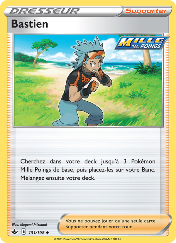 Bastien 131 — Chilling Reign (French Pokémon TCG card)